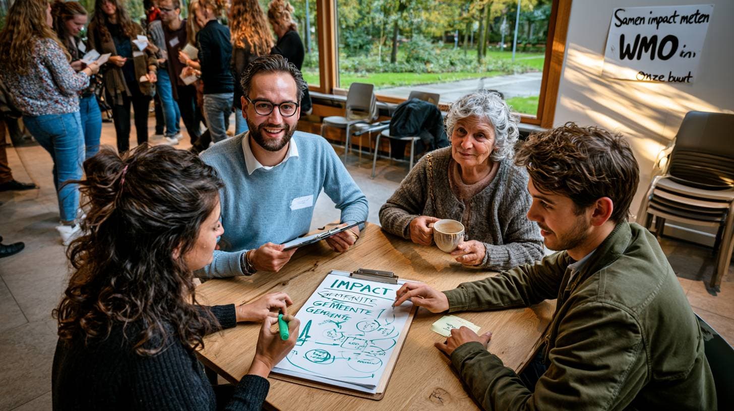 Hoe u de WMO-impact van uw buurtbijeenkomst meet zonder administratieve rompslomp